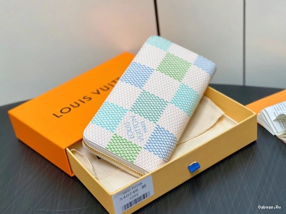 ZIPPY cm LOUIS WALLET-19.5*10.5*2.5 VUITTON 0407